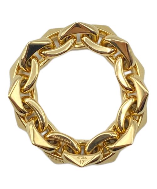 PRADA（プラダ）PRADA (プラダ) Eternal Gold リング サイズ:17号の古着・服飾アイテム