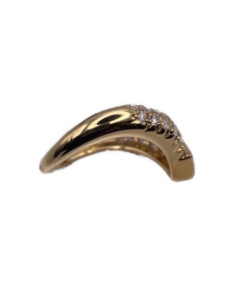 VAN CLEEF & ARPELS（ヴァンクリーフ＆アーペル）VAN CLEEF & ARPELS (ヴァンクリーフ＆アーペル) ダイヤVモチーフリング サイズ:-の古着・服飾アイテム