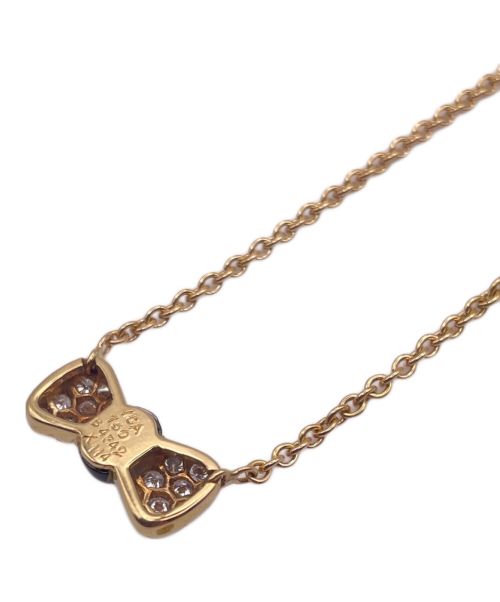 VAN CLEEF & ARPELS（ヴァンクリーフ＆アーペル）VAN CLEEF & ARPELS (ヴァンクリーフ＆アーペル) リボントップネックレスの古着・服飾アイテム