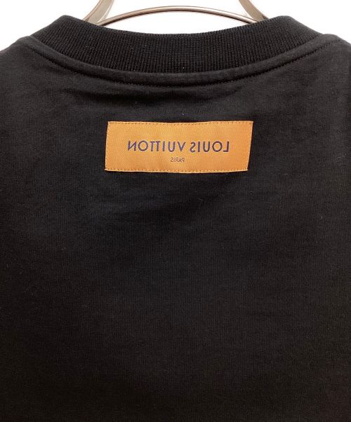 LOUIS VUITTON（ルイ ヴィトン）LOUIS VUITTON (ルイ ヴィトン) カートゥーンLVロゴシャツ ブラック サイズ:Mの古着・服飾アイテム