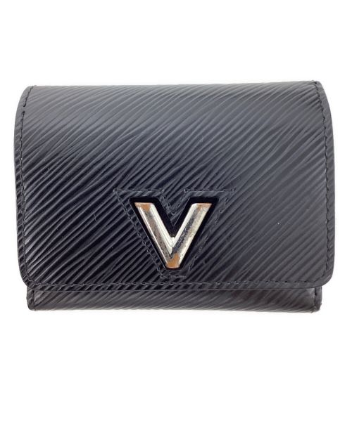 LOUIS VUITTON（ルイ ヴィトン）LOUIS VUITTON (ルイ ヴィトン) ポルトフォイユ・ツイスト コンパクト ブラックの古着・服飾アイテム