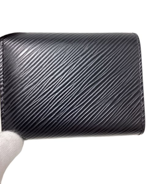 LOUIS VUITTON（ルイ ヴィトン）LOUIS VUITTON (ルイ ヴィトン) ポルトフォイユ・ツイスト コンパクト ブラックの古着・服飾アイテム