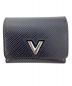 LOUIS VUITTON (ルイ ヴィトン) ポルトフォイユ・ツイスト コンパクト ブラック：30000円