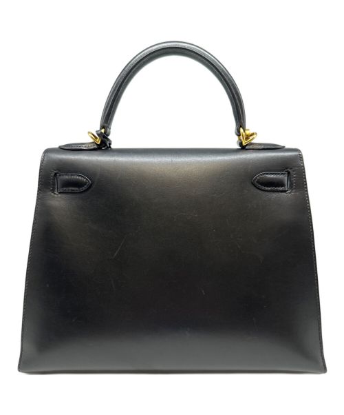 HERMES（エルメス）HERMES (エルメス) ケリー28 外縫い ブラック サイズ:28の古着・服飾アイテム