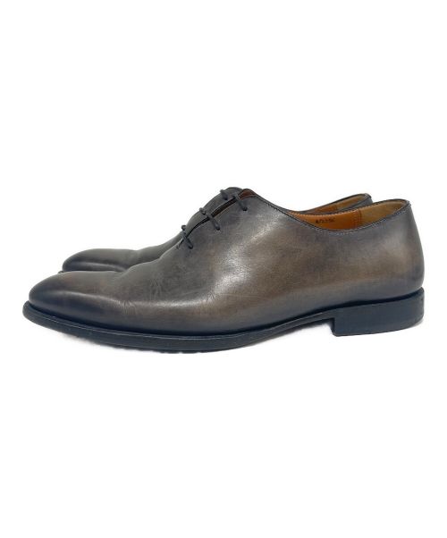 Berluti（ベルルッティ）Berluti (ベルルッティ) アレッサンドロ カリグラフィ プレーントゥシューズ ブラウン サイズ:8の古着・服飾アイテム