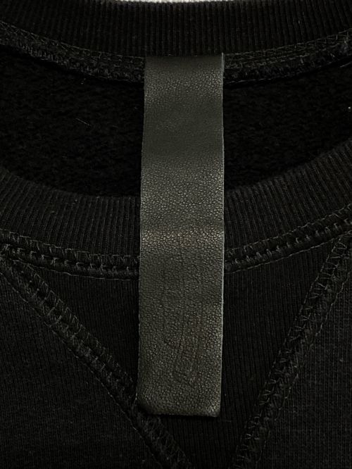 CHROME HEARTS（クロムハーツ）CHROME HEARTS (クロムハーツ) Cemetery Cross Crewneck Sweat ブラック サイズ:XLの古着・服飾アイテム