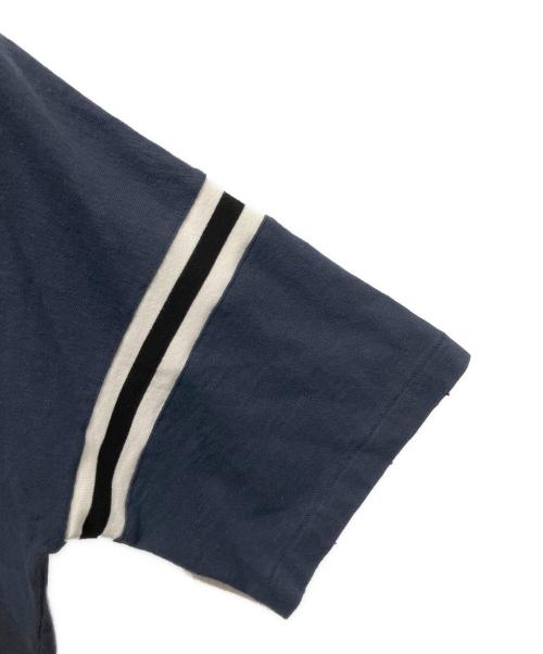 Dior（ディオール）Dior (ディオール) スラブコットンロゴTシャツ ネイビー サイズ:Lの古着・服飾アイテム