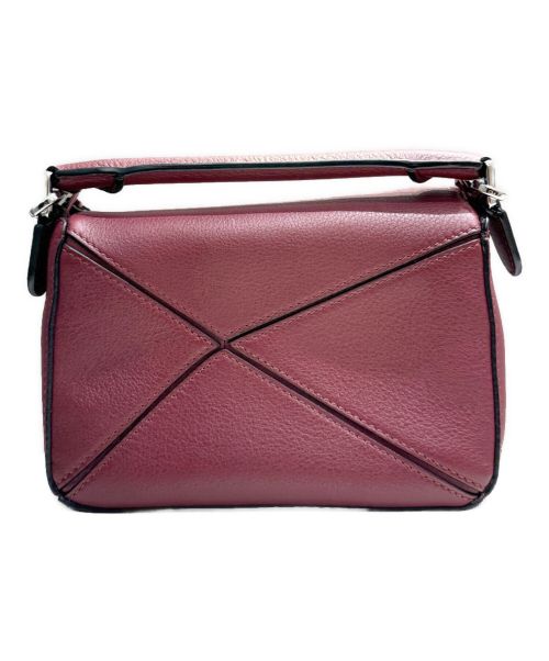 LOEWE（ロエベ）LOEWE (ロエベ) パズルバッグ ミニ ボルドー サイズ:ミニの古着・服飾アイテム