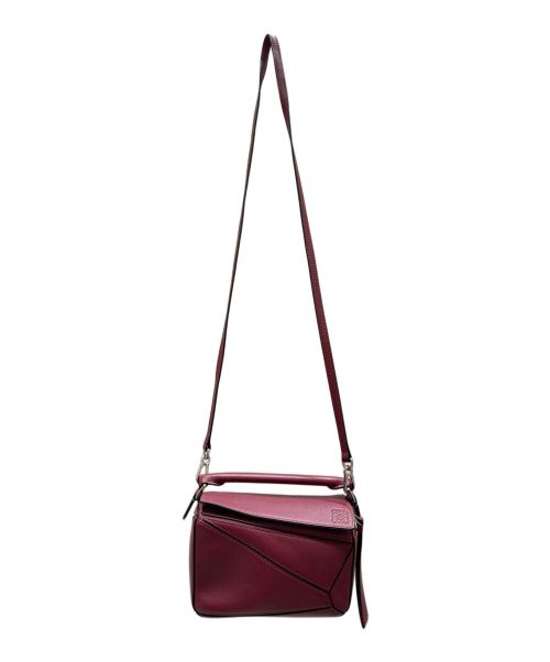LOEWE（ロエベ）LOEWE (ロエベ) パズルバッグ ミニ ボルドー サイズ:ミニの古着・服飾アイテム