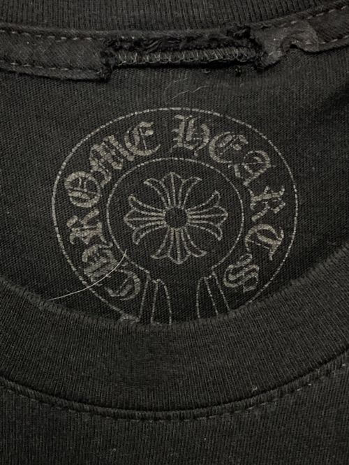 CHROME HEARTS（クロムハーツ）CHROME HEARTS (クロムハーツ) Orange Cemetery Cross Tee ブラック サイズ:Mの古着・服飾アイテム