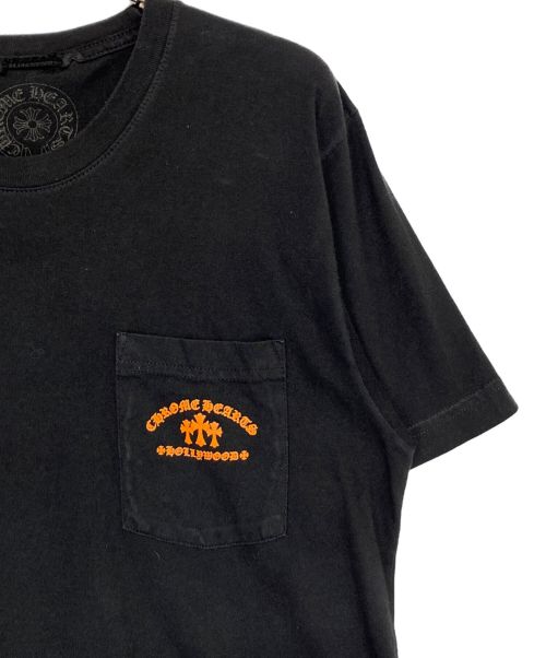 CHROME HEARTS（クロムハーツ）CHROME HEARTS (クロムハーツ) Orange Cemetery Cross Tee ブラック サイズ:Mの古着・服飾アイテム