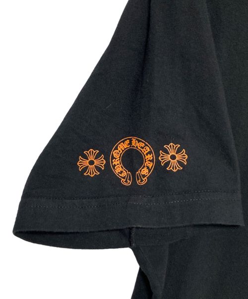 CHROME HEARTS（クロムハーツ）CHROME HEARTS (クロムハーツ) Orange Cemetery Cross Tee ブラック サイズ:Mの古着・服飾アイテム