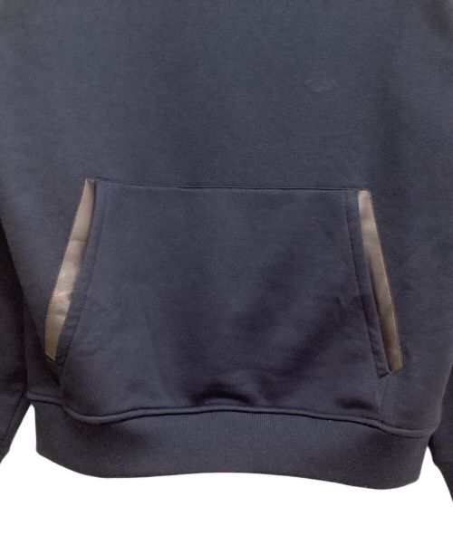 HERMES（エルメス）HERMES (エルメス) Front Pocket Sweater (フロントポケットスウェット) ネイビー サイズ:Mの古着・服飾アイテム