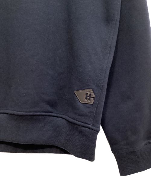 HERMES（エルメス）HERMES (エルメス) Front Pocket Sweater (フロントポケットスウェット) ネイビー サイズ:Mの古着・服飾アイテム