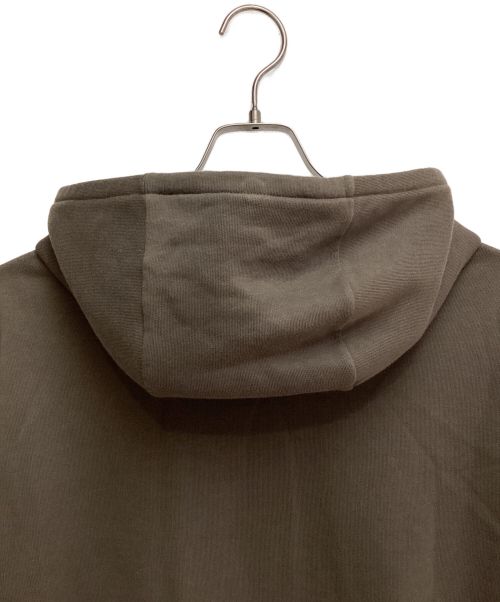 HERMES（エルメス）HERMES (エルメス) Front hose hapatch parka（フロントホースハパッチパーカー） ブラウン サイズ:Mの古着・服飾アイテム