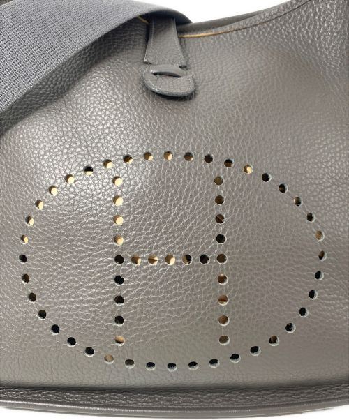 HERMES（エルメス）HERMES (エルメス) Evelyne（エヴリン） グレー サイズ:GMの古着・服飾アイテム