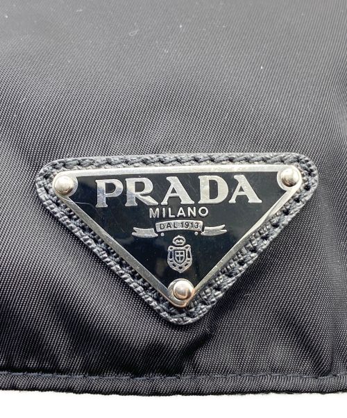 PRADA（プラダ）PRADA (プラダ) ナイロンャップ ブラック サイズ:Lの古着・服飾アイテム