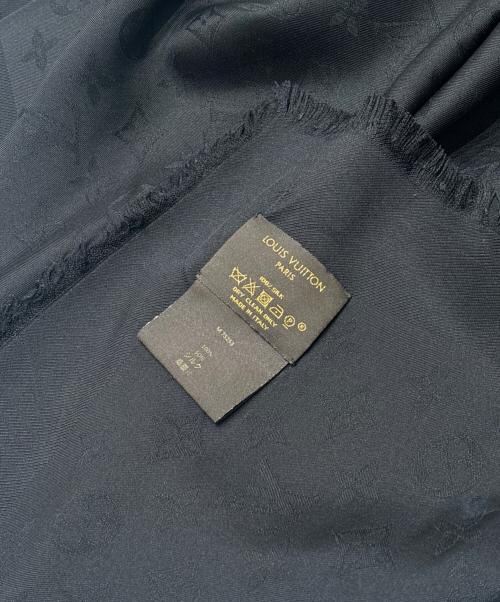 LOUIS VUITTON（ルイ ヴィトン）LOUIS VUITTON (ルイ ヴィトン) ショール･モノグラム ブラックの古着・服飾アイテム