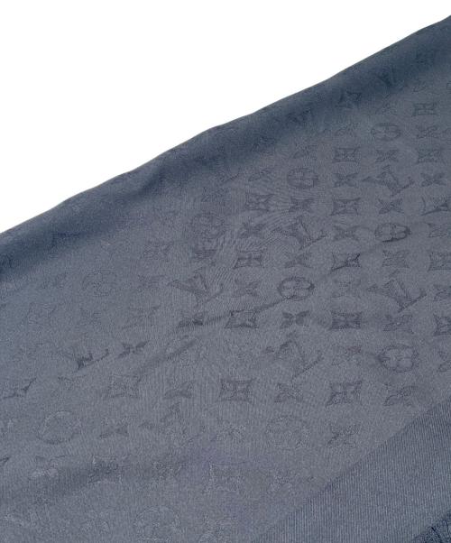 LOUIS VUITTON（ルイ ヴィトン）LOUIS VUITTON (ルイ ヴィトン) ショール･モノグラム ブラックの古着・服飾アイテム