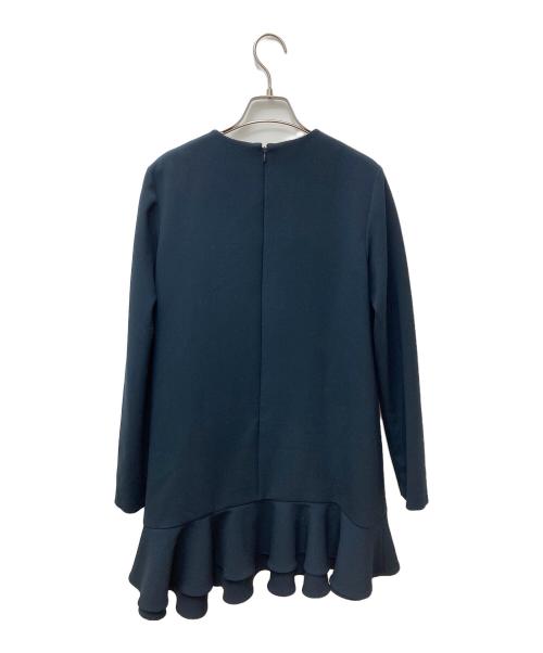 YOKO CHAN（ヨーコチャン）YOKO CHAN (ヨーコチャン) パールワンピース YCD-222-836 ネイビー サイズ:40の古着・服飾アイテム