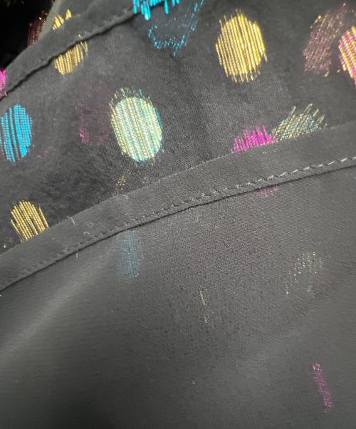 Kate Spade（ケイトスペード）Kate Spade (ケイトスペード) 総柄ワンピース ブラック サイズ:Mの古着・服飾アイテム