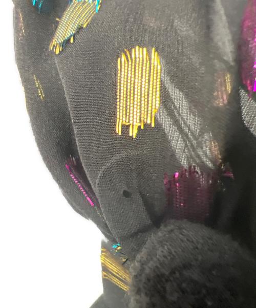 Kate Spade（ケイトスペード）Kate Spade (ケイトスペード) 総柄ワンピース ブラック サイズ:Mの古着・服飾アイテム