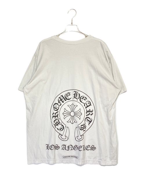 CHROME HEARTS（クロムハーツ）CHROME HEARTS (クロムハーツ) ワンポイントロゴカットソー ホワイト サイズ:XXLの古着・服飾アイテム