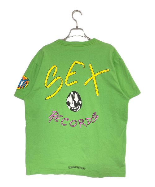 CHROME HEARTS（クロムハーツ）CHROME HEARTS (クロムハーツ) MATTY BOY (マッティーボーイ) Sex Records T-shirt グリーン サイズ:XLの古着・服飾アイテム