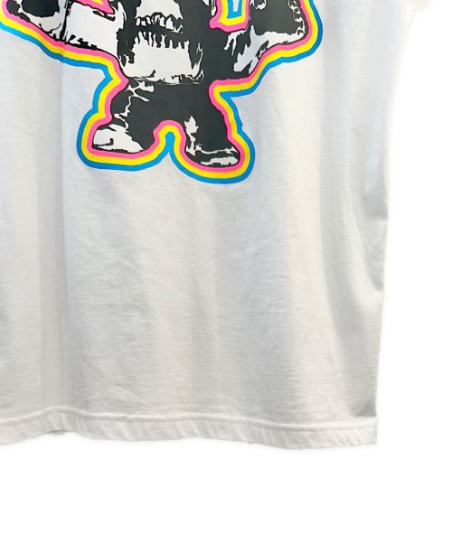 CHROME HEARTS（クロムハーツ）CHROME HEARTS (クロムハーツ) Rainbow Scroll Logo Tee ホワイト サイズ:Lの古着・服飾アイテム