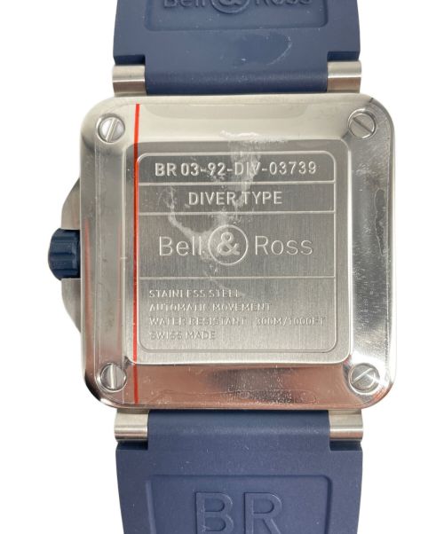 BELL&ROSS（ベルアンドロス）BELL&ROSS (ベルアンドロス) BR-03 DIVER BLUE Ref.BR03-92-DIV-03739 ブルーの古着・服飾アイテム