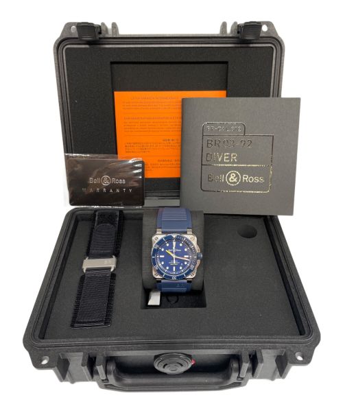 BELL&ROSS（ベルアンドロス）BELL&ROSS (ベルアンドロス) BR-03 DIVER BLUE Ref.BR03-92-DIV-03739 ブルーの古着・服飾アイテム