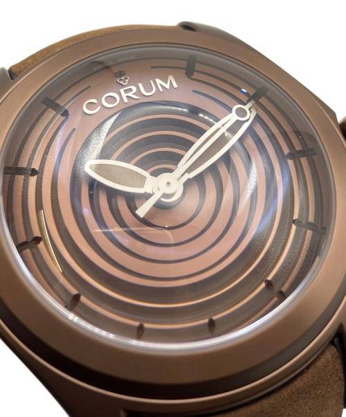 CORUM（コルム）CORUM (コルム) パブルオプティカルアートリミテッド/世界限定350本/Ref.082 311 98 0062 OP01R ブラウン サイズ:47ｍｍの古着・服飾アイテム