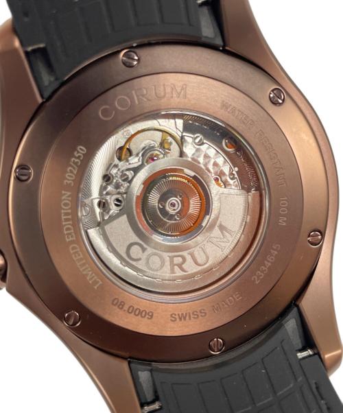CORUM（コルム）CORUM (コルム) パブルオプティカルアートリミテッド/世界限定350本/Ref.082 311 98 0062 OP01R ブラウン サイズ:47ｍｍの古着・服飾アイテム