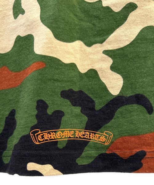 CHROME HEARTS（クロムハーツ）CHROME HEARTS (クロムハーツ) PPO CAUTION T-SHRT ブラウン サイズ:Lの古着・服飾アイテム