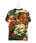 CHROME HEARTS (クロムハーツ) PPO CAUTION T-SHRT ブラウン サイズ:L：42000円