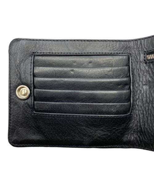 CHROME HEARTS（クロムハーツ）CHROME HEARTS (クロムハーツ) 2つ折り財布 ブラック サイズ:-の古着・服飾アイテム