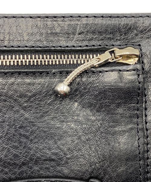 CHROME HEARTS（クロムハーツ）CHROME HEARTS (クロムハーツ) 2つ折り財布 ブラック サイズ:-の古着・服飾アイテム