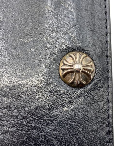 CHROME HEARTS（クロムハーツ）CHROME HEARTS (クロムハーツ) 2つ折り財布 ブラック サイズ:-の古着・服飾アイテム