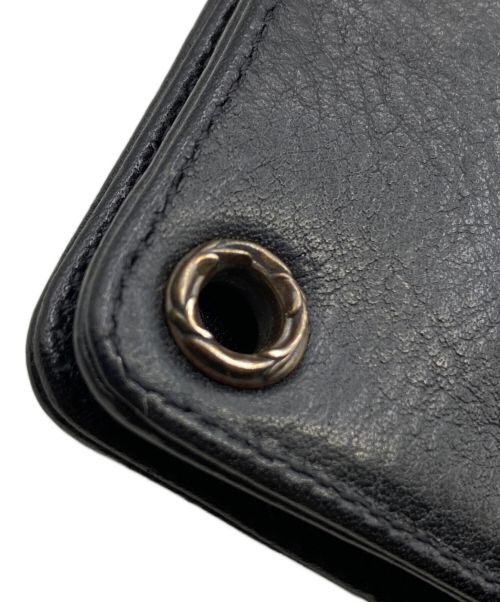 CHROME HEARTS（クロムハーツ）CHROME HEARTS (クロムハーツ) 2つ折り財布 ブラック サイズ:-の古着・服飾アイテム