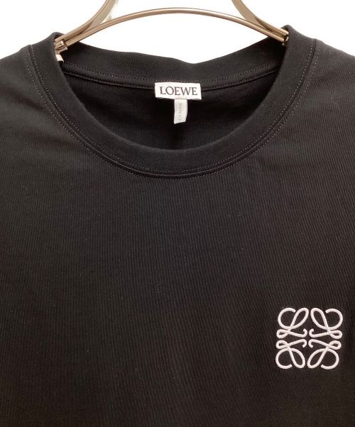 LOEWE（ロエベ）LOEWE (ロエベ) レギュラーフィットアナグラムTシャツ ブラック サイズ:Mの古着・服飾アイテム