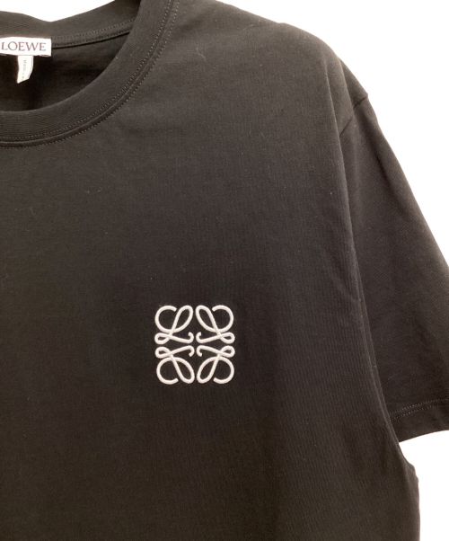 LOEWE（ロエベ）LOEWE (ロエベ) レギュラーフィットアナグラムTシャツ ブラック サイズ:Mの古着・服飾アイテム
