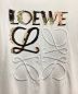 中古・古着 LOEWE (ロエベ) リラックスフィット アナグラムTシャツ ホワイト サイズ:M：40000円