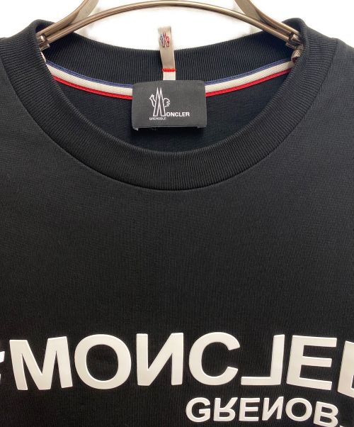 MONCLER GRENOBLE（モンクレール グルノーブル）MONCLER GRENOBLE (モンクレール グルノーブル) GRENOBLE T-SHIRT(グルノーブルTシャツ) ブラック サイズ:Mの古着・服飾アイテム