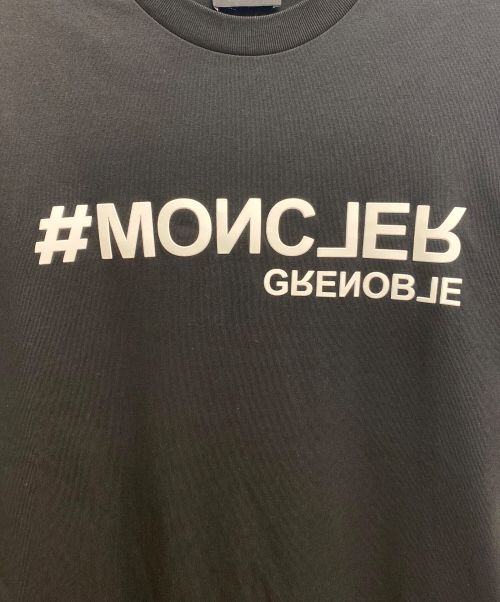 MONCLER GRENOBLE（モンクレール グルノーブル）MONCLER GRENOBLE (モンクレール グルノーブル) GRENOBLE T-SHIRT(グルノーブルTシャツ) ブラック サイズ:Mの古着・服飾アイテム