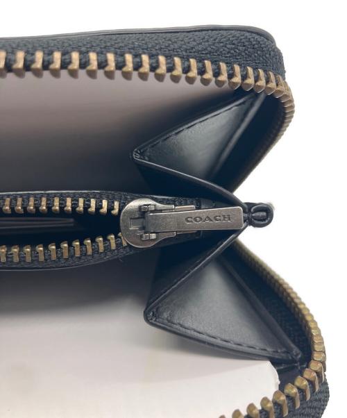 COACH（コーチ）COACH (コーチ) ラウンドファスナー長財布 ブラウンの古着・服飾アイテム