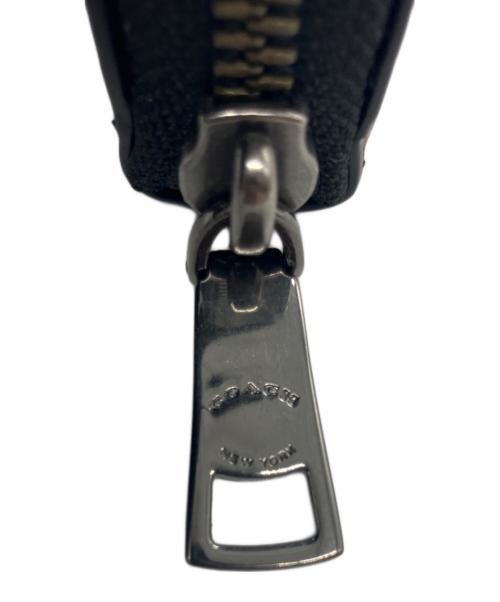 COACH（コーチ）COACH (コーチ) ラウンドファスナー長財布 ブラウンの古着・服飾アイテム