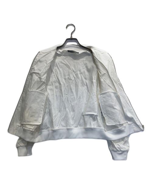 theory luxe（セオリーリュクス）theory luxe (セオリーリュクス) ジップブルゾン ホワイト サイズ:038の古着・服飾アイテム
