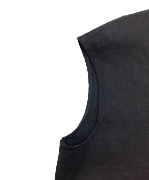 theory（セオリー）theory (セオリー) リネンブラウス ブラック サイズ:Sの古着・服飾アイテム