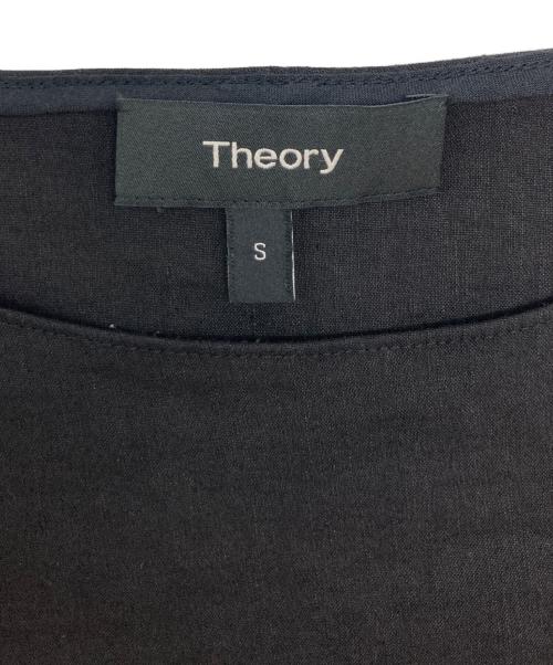 theory（セオリー）theory (セオリー) リネンブラウス ブラック サイズ:Sの古着・服飾アイテム