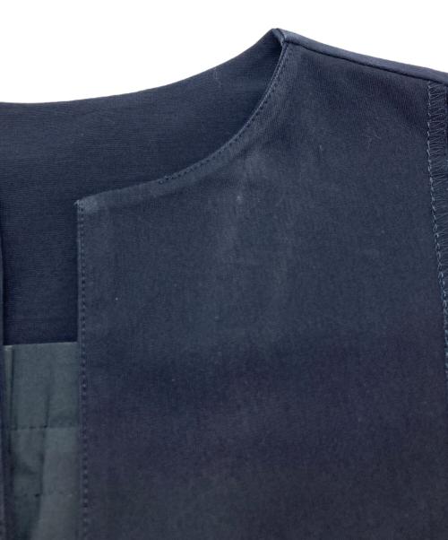 ESTNATION（エストネーション）ESTNATION (エストネーション) ノースリーブカットソー ネイビー サイズ:Freeの古着・服飾アイテム